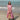 Primrose Pink Tiered Block Print Cotton Maxi Dress